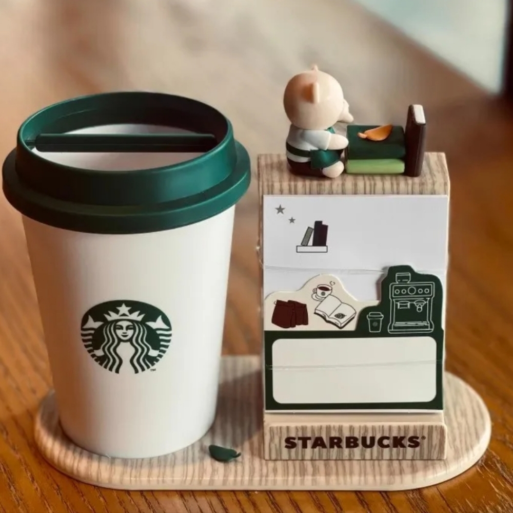 LAST ONE Starbucks 2023 Bearista Penholder /Phone holder
